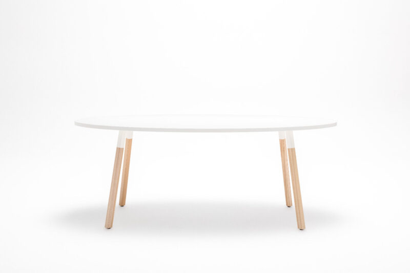 stół owalny skandynawski stół owalny skandynawski