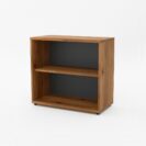 Regał biurowy otwarty niski 760 x 800 x 364 mm – RT12