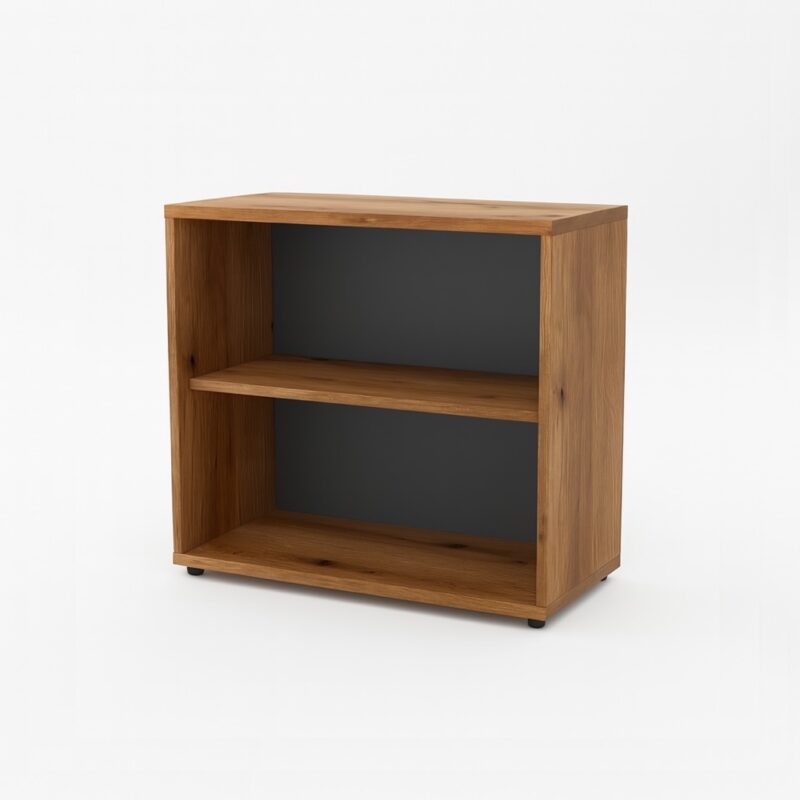 Regał biurowy otwarty niski 760 x 800 x 364 mm – RT12