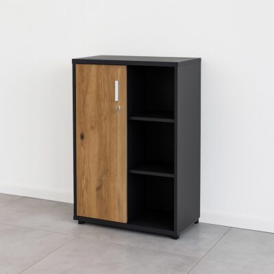 Szafa biurowa niska 1137 x 800 x 364 mm – RT8 lewa