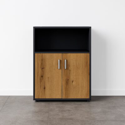 Szafa biurowa półotwarta niska 1137 x 800 x 364 mm - RT7