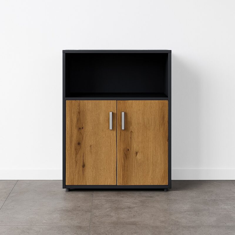 Szafa biurowa półotwarta niska 1137 x 800 x 364 mm – RT7