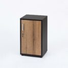 Szafa biurowa wąska niska 760 x 420 x 364 mm – RT14 L:P prawa