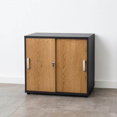 Szafa biurowa z drzwiami przesuwnymi 760 x 804 x 504 mm – KTR1