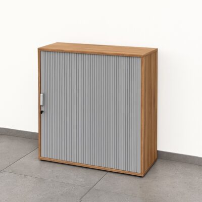 Szafa biurowa z drzwiami żaluzjowymi 1228 x 1200 x 424 mm – SAZ prawa