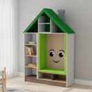 domek średni zielony