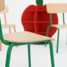 krzesła przedszkolne detale