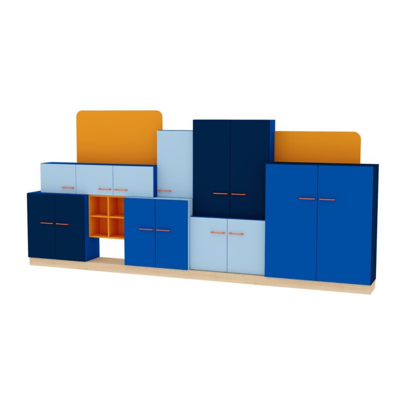 ZESTAW MEBLI MINE BLOX - Niebieski ZESTAW MEBLI MINE BLOX - Niebieski