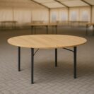 Stół składany biesiadny okrągły 180 cm