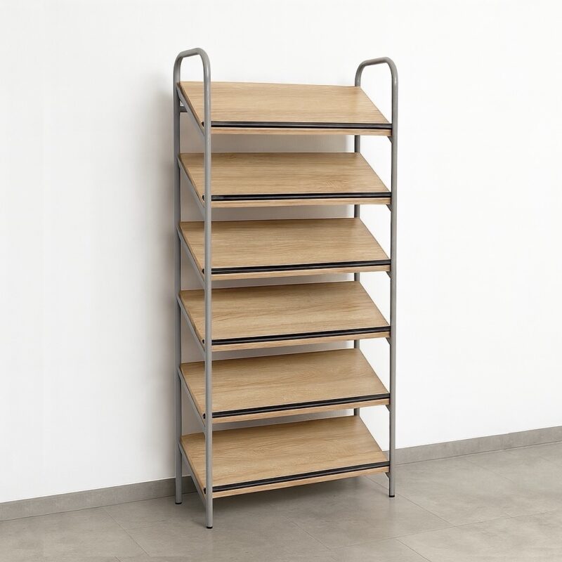 Regał biblioteczny na czasopisma - 6 półek Regał biblioteczny na czasopisma - 6 półek