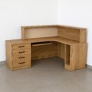 Lada biblioteczna EWA narożna - dąb nagano