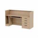 Lada recepcyjna EWA prosta beż