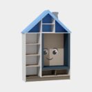 DOMEK ŚREDNI NIEBIESKI