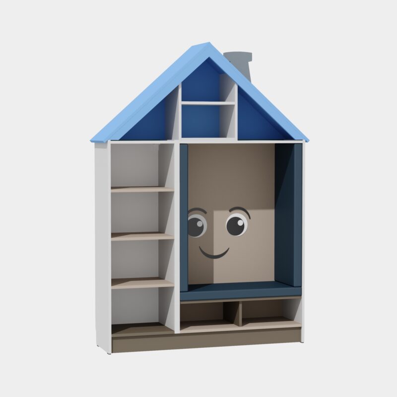 DOMEK ŚREDNI NIEBIESKI DOMEK ŚREDNI NIEBIESKI