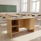 Biurko nauczyciela SB prawe w klasie