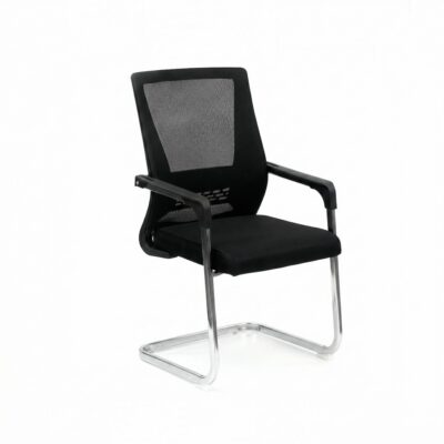 Krzesło konferencyjne z oparciem siatkowym MILANO