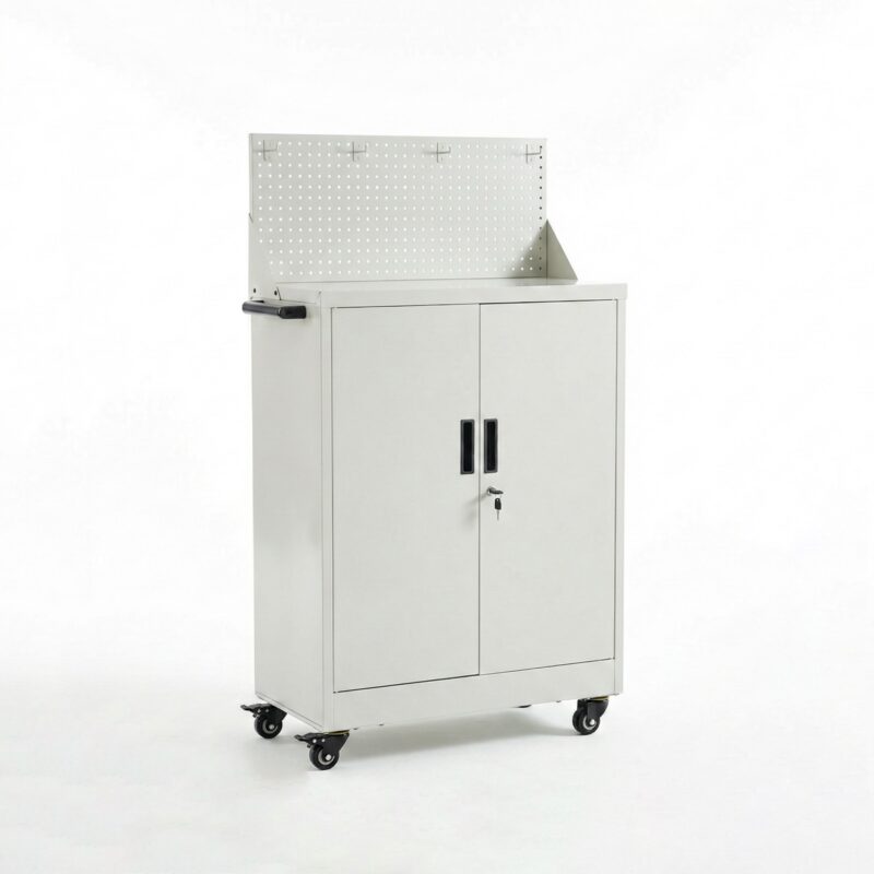 Szafa Magazynowo Warsztatowa z tablicą 145 x 80 x 40 cm - A1 Szafa Magazynowo Warsztatowa z tablicą 145 x 80 x 40 cm - A1