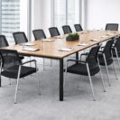 krzesła Viennac chrom w aranżacji