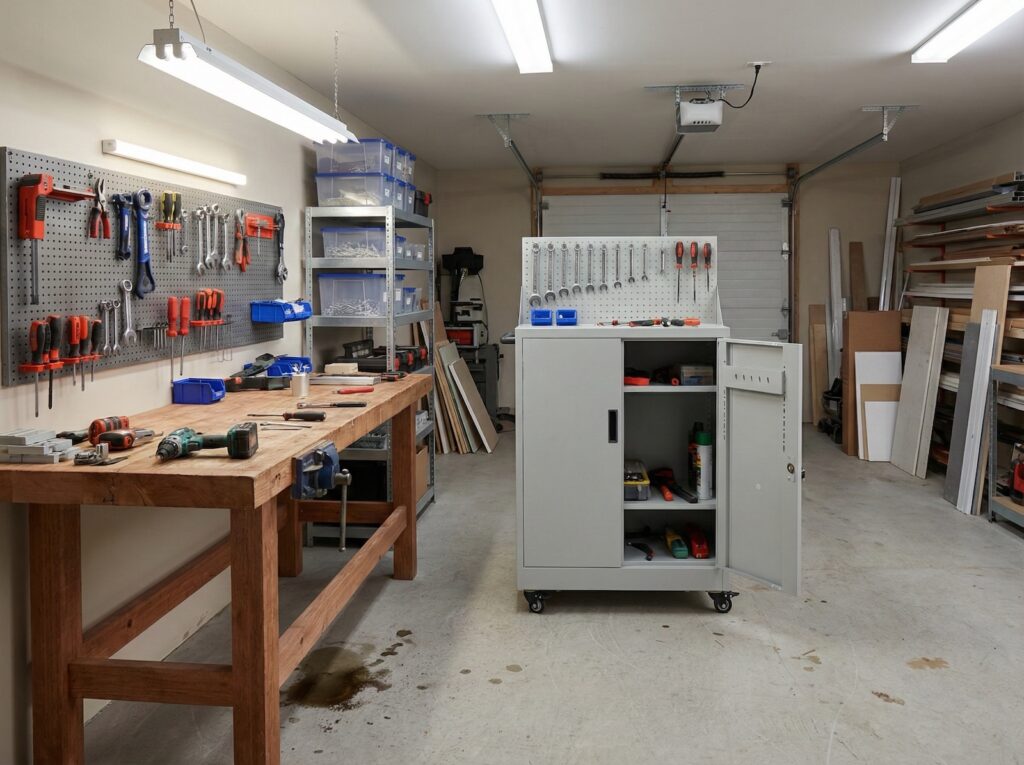 szafka warsztatowa a1 w aranżacji