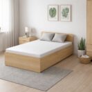 Łóżko EMI24 wood 2