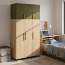 Szafa duża EMI24 steel aranżacja