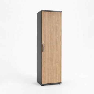 Szafa biurowa jednodrzwiowa 1833 x 600 x 385 mm - Prawostronna