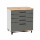 Szafka pod drukarkę STB LAB-3D-3 grafit