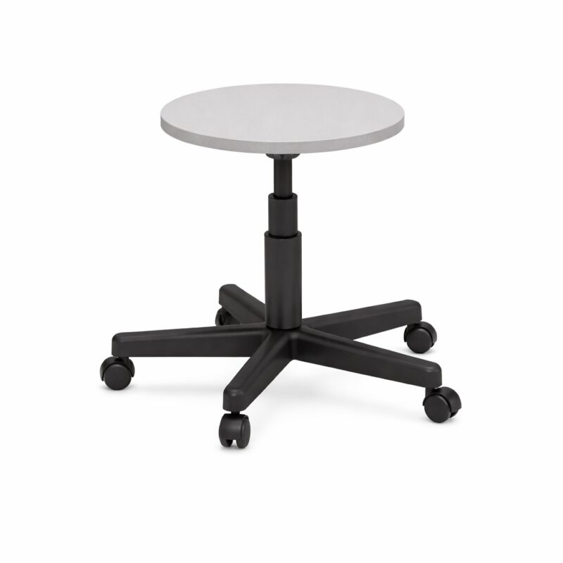 Taboret laboratoryjny na podnośniku